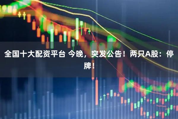 全国十大配资平台 今晚，突发公告！两只A股：停牌！